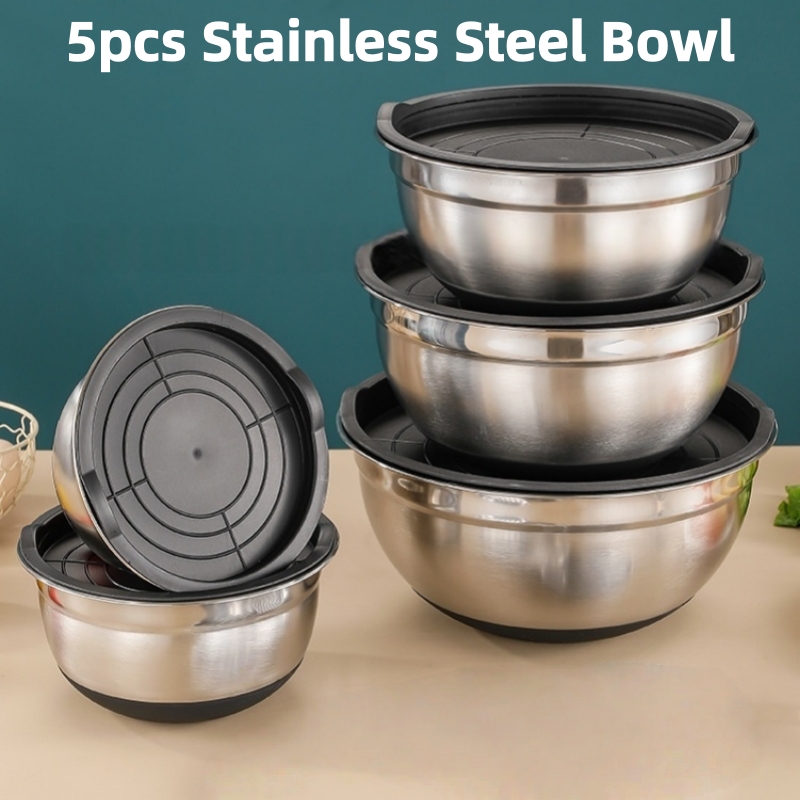 Baking Kitchen Set - Juego de 5 cuencos para mezclar