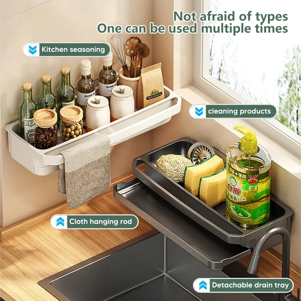 Organizador de fregadero de co - Kitchen Uncle reseña y precio