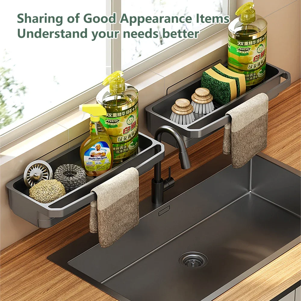 Organizador de fregadero de co - Kitchen Uncle reseña y precio