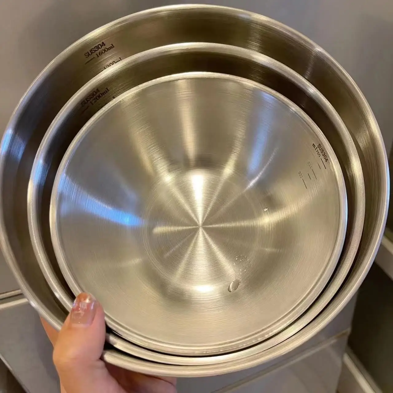 Juego de 3 Tazones de Acero In - Baking Kitchen Set reseña y precio